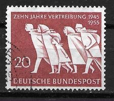 BRD 1955: 10 Jahre Vertreibung