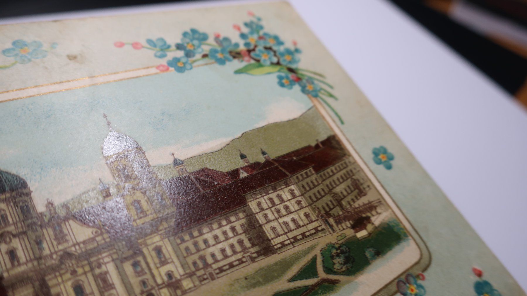 Cartes postales: Gruss aus Einsiedeln – Défectueux à Cormoret par Pascalll2001 3