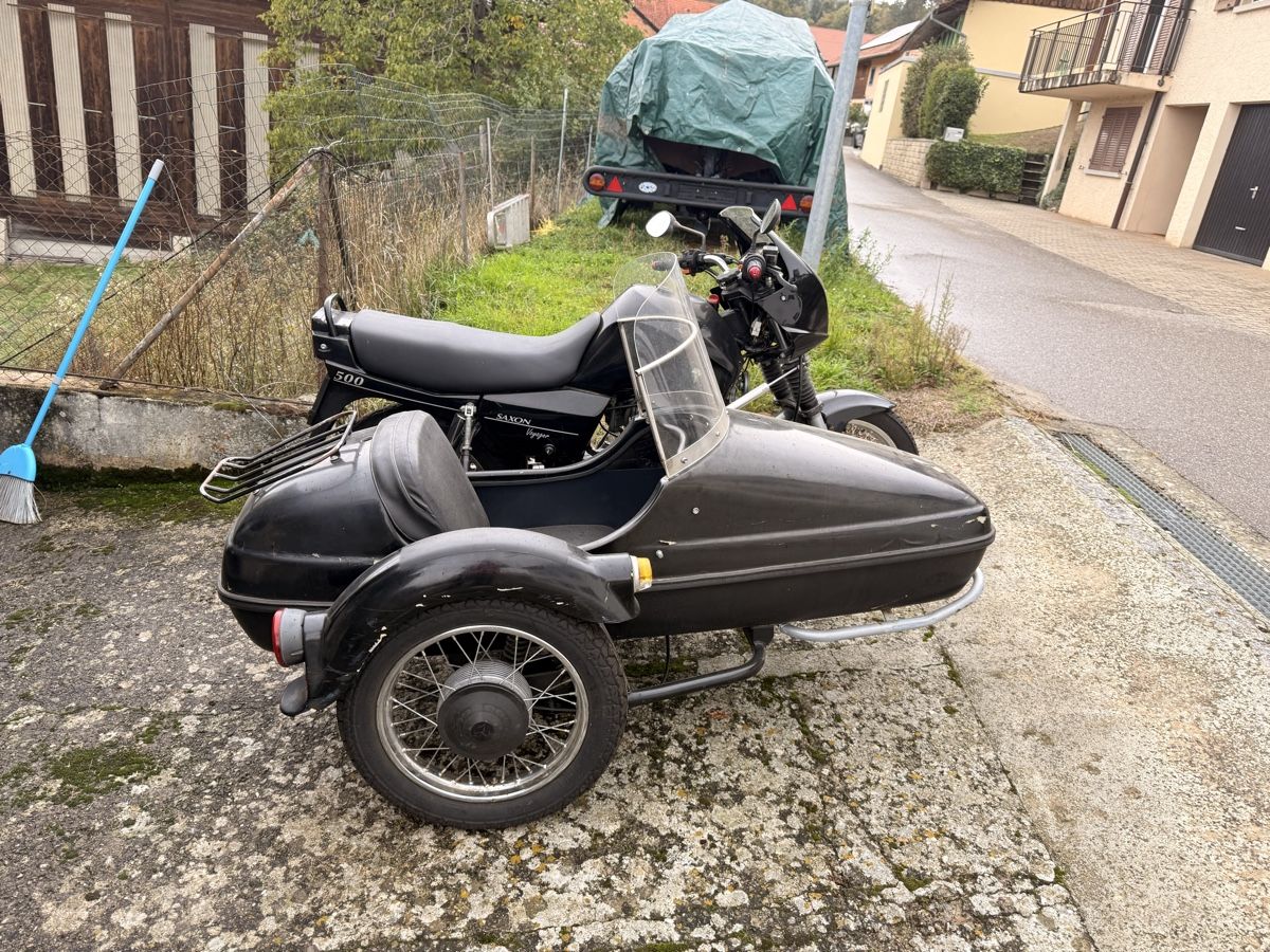 Seitenwagen: Side-car MZ Saxon voyager – Gebraucht aus Ménières von bib_g6kb 4