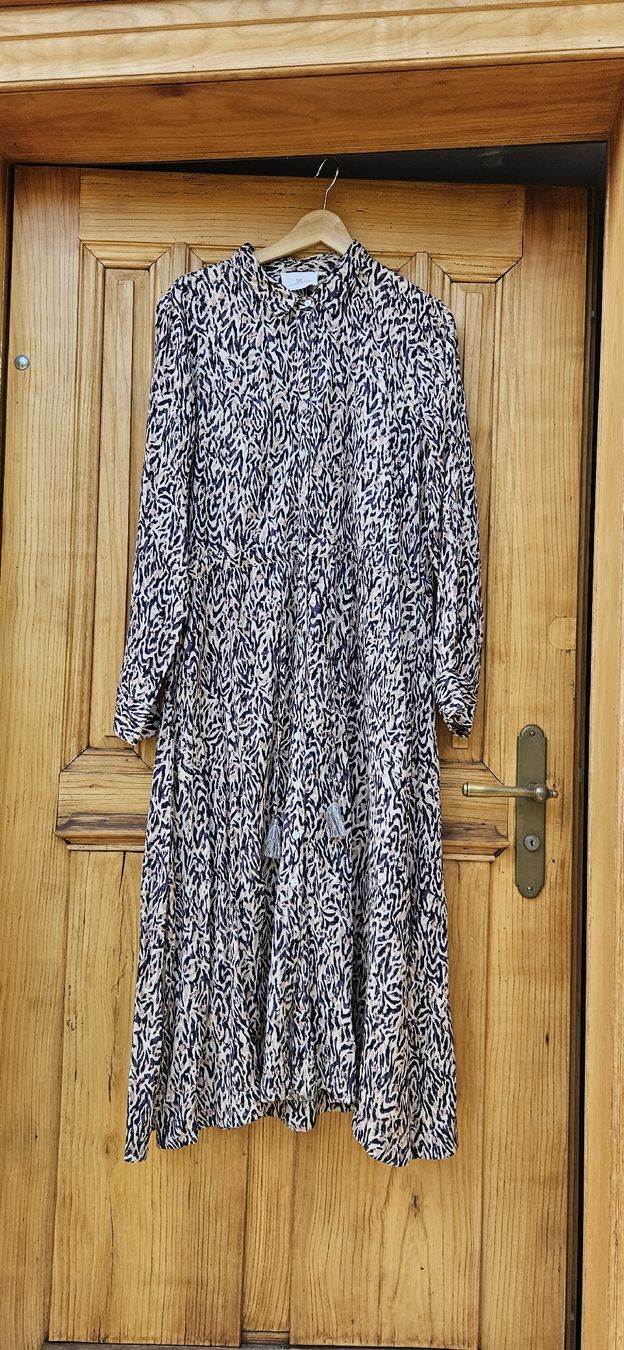 Kleider:  gemustertes Hemdkleid – Gebraucht aus Hüttlingen von Thurgi85