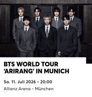 Ticket BTS World Tour Arirang München 11.07.2026 Sektor 117