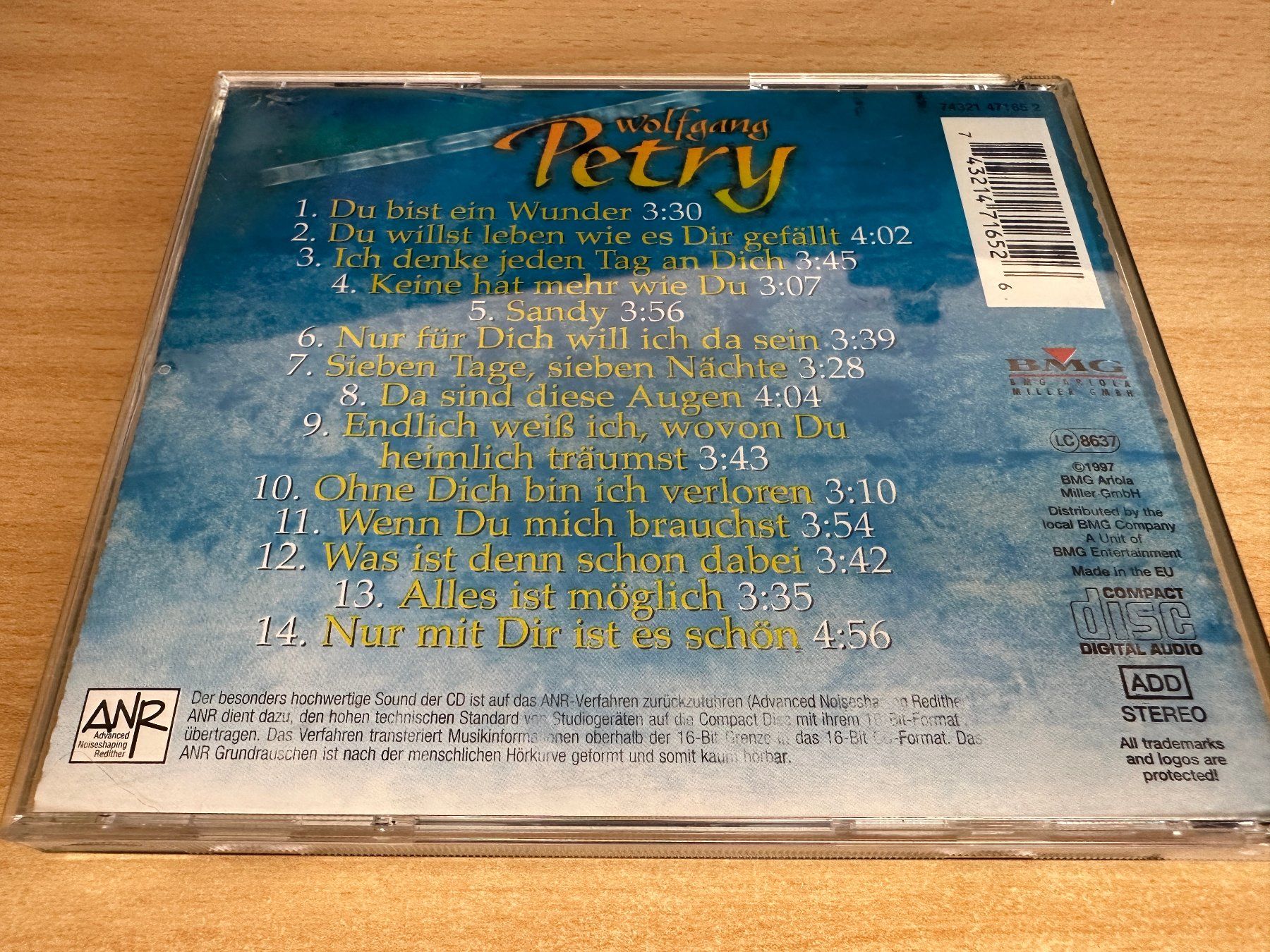 CD: Wolfgang Petry – Du Bist Ein Wunder – Usato da Rikon im Tösstal venduto da Alpenmutz 1
