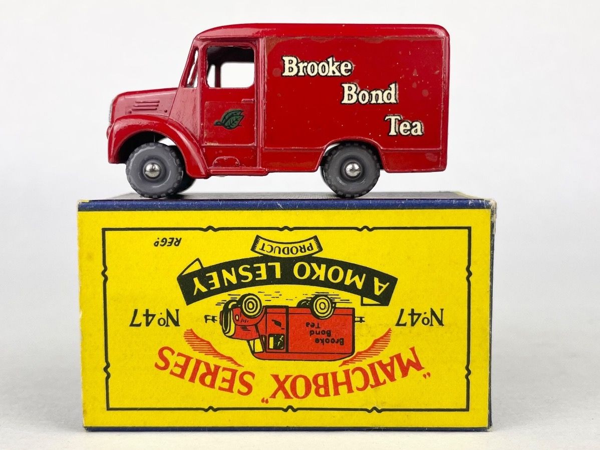 Matchbox Modellini d'auto: Matchbox Moko Lesney 47a Trojan Van - MINT! – Nuovo (secondo la descrizione) da Genthod venduto da lightyear63 1