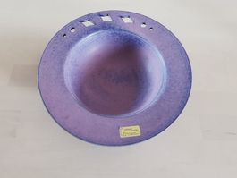 Schale Keramik Pfeiffer Gerhards Topferhof lila 28cm