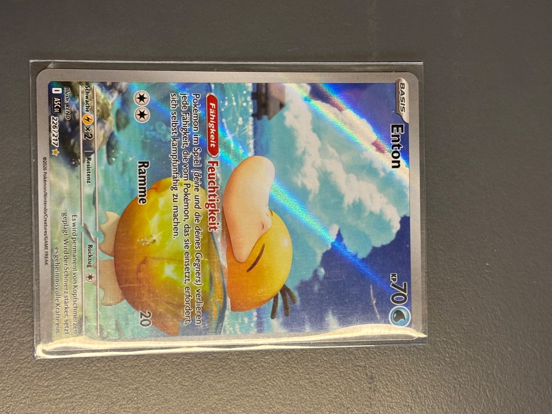 Pokémon Sammelbilder & Trading cards: Enton #226/217 – Neu (gemäss Beschreibung) aus Hergiswil von Borboscha