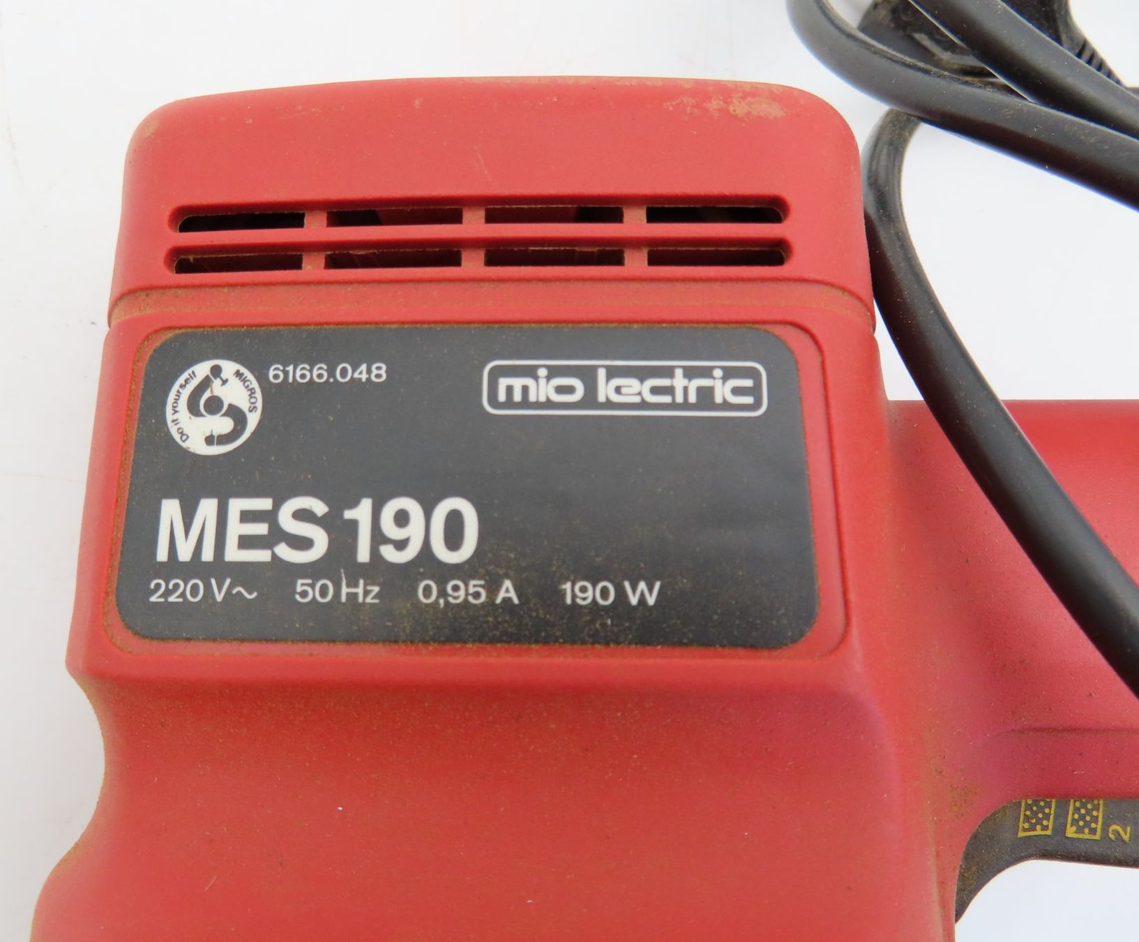Smerigliatrici & Lucidatrici: mio lectric Excenterschleifer MES 190 – Usato da Reinach BL venduto da WBZ-Flohmarkt 1