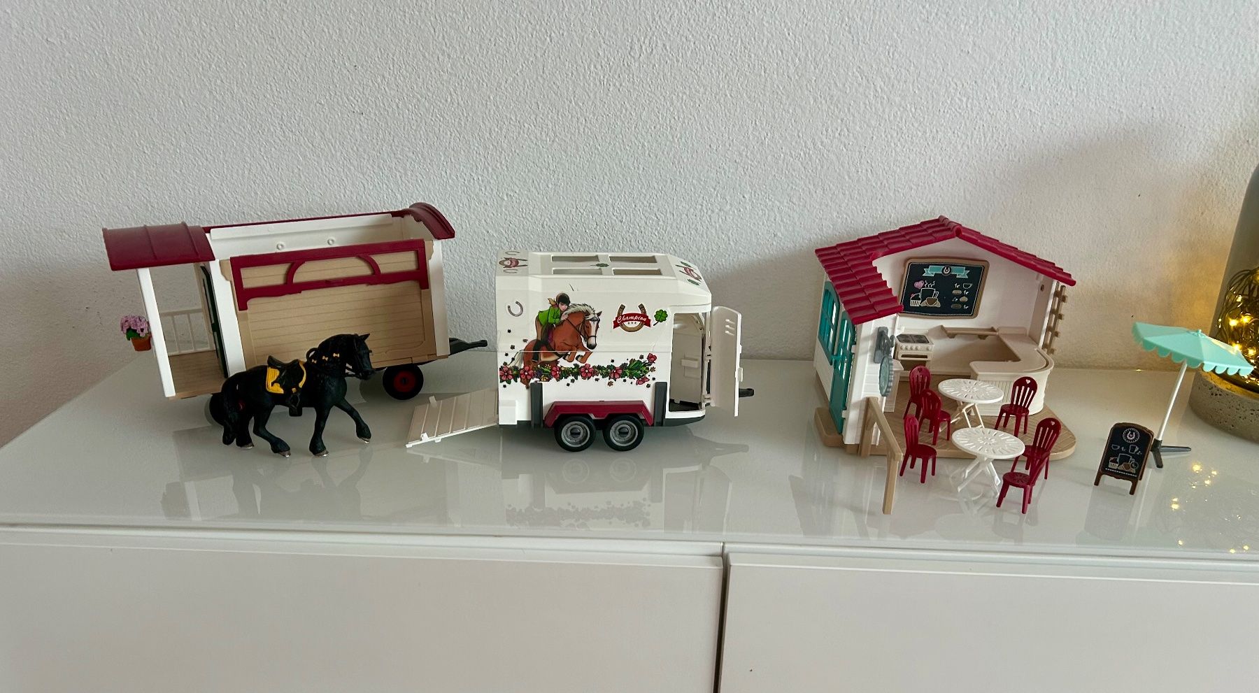 Schleich Giocattoli: Grosse Schlech Pferde Sammlung – Usato da Wohlen AG venduto da P10 4