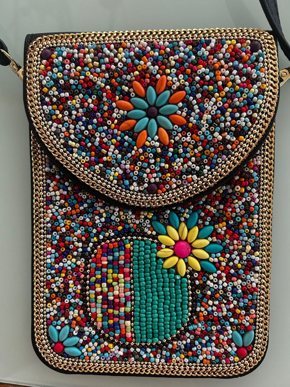 Borse: Handmade- Uigur / Bunte handgemachte Handytasche – Nuovo (secondo la descrizione) da Romanshorn venduto da jan_9rdj 1