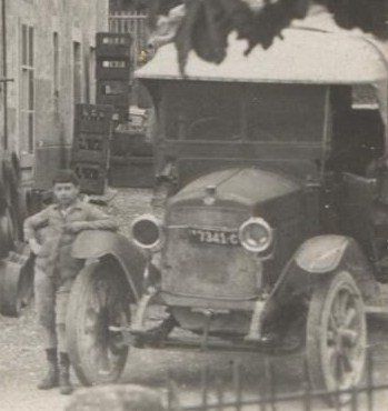 Cartoline postali: CONSOMMATION mit LASTWAGEN Vaud 1920 – Usato da Wil SG venduto da Clanx 1