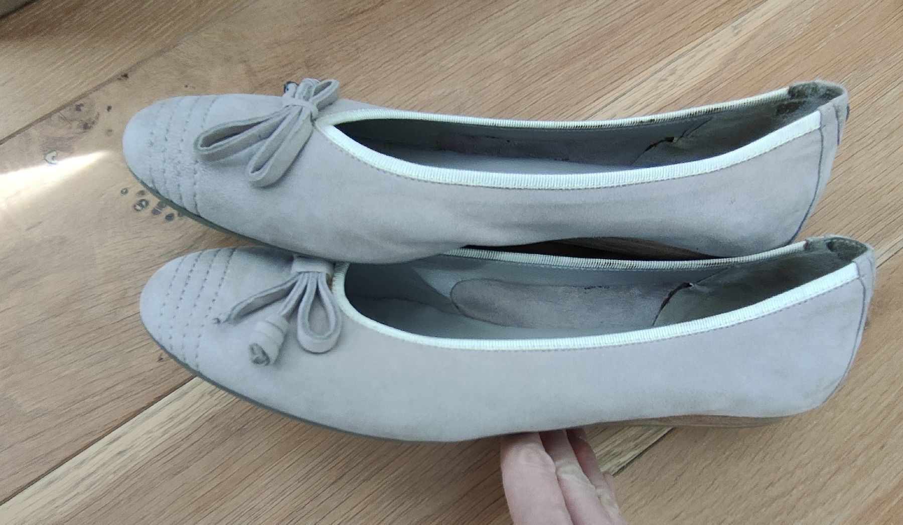Damenschuhe: Donna Carolina Ballerina, Grösse 43 – Gebraucht aus Zürich von R-2015 2