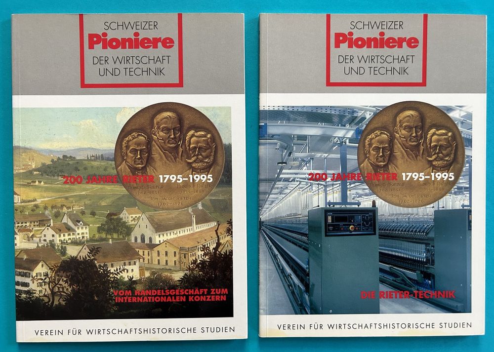 „PIONIERE“ BD. 62 – 200 JAHRE RIETER 1795-1995 | Kaufen auf Ricardo