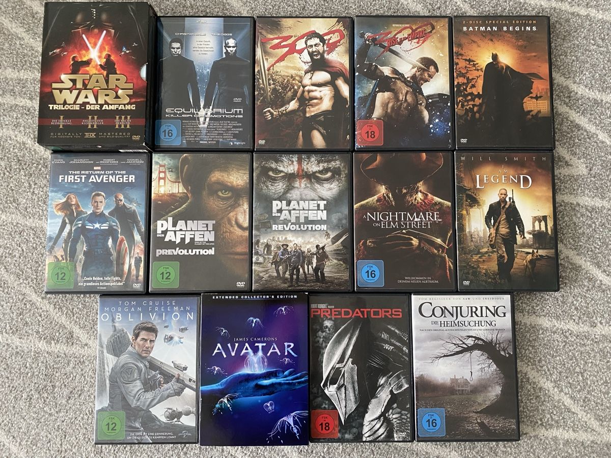 Tutti i DVDs: DVD Sammlung – Usato da Baar venduto da Ape81