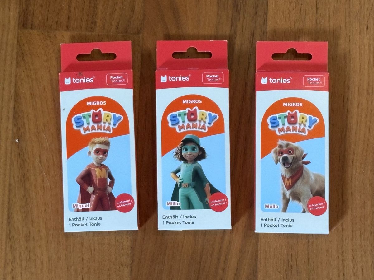 Migros Statuette: Storymania – Nuovo e nell'imballaggio originale da Schliern b. Köniz venduto da Eitschei76