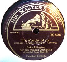 Duke Ellington, Sammlung von 18 Jazz Schellackplatten