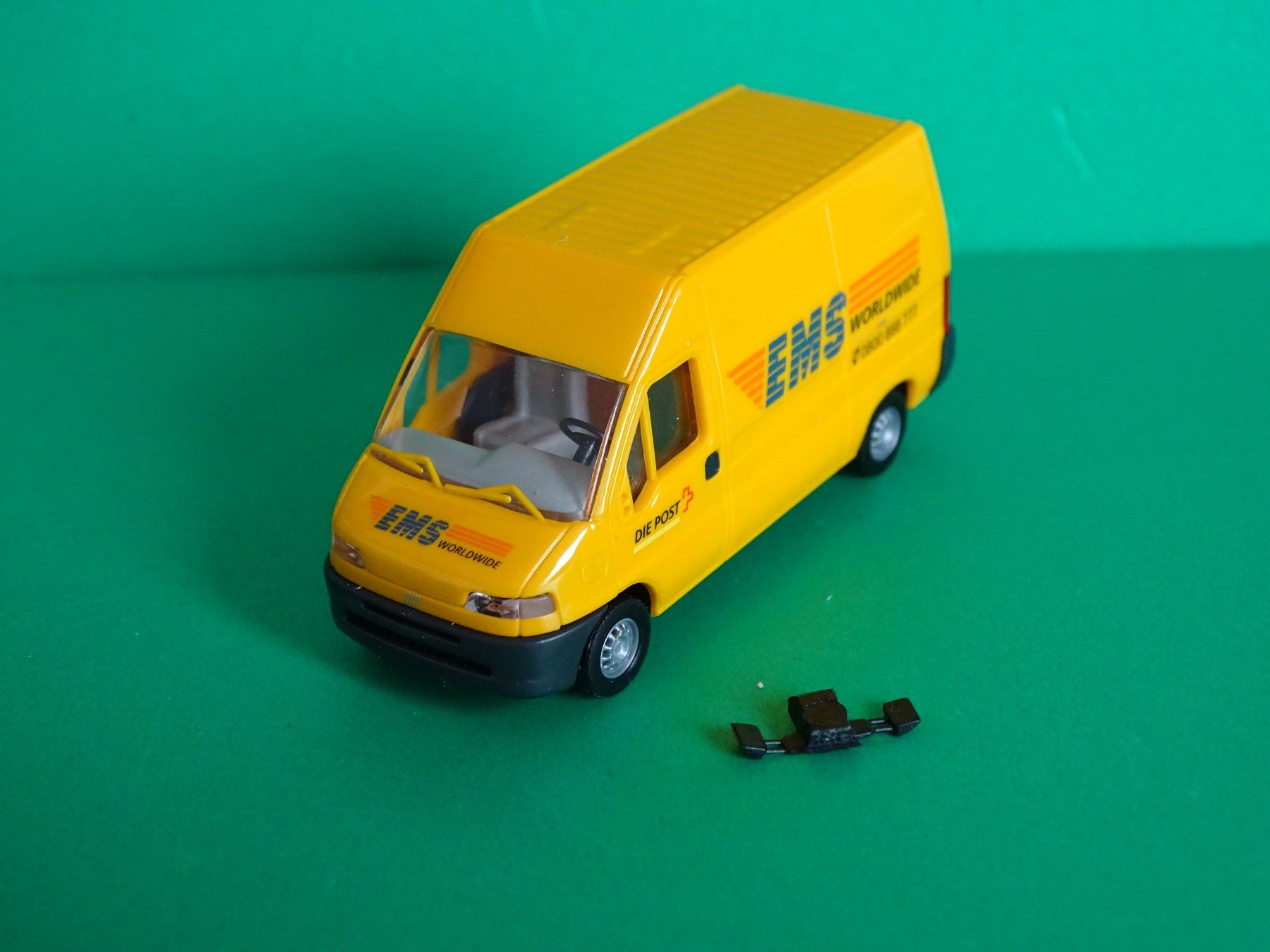 Busch Modellini d'auto: Fiat Ducato "Schweizer Kurierpost von Busch 1/87 – Nuovo (secondo la descrizione) da Bretzwil venduto da Meex