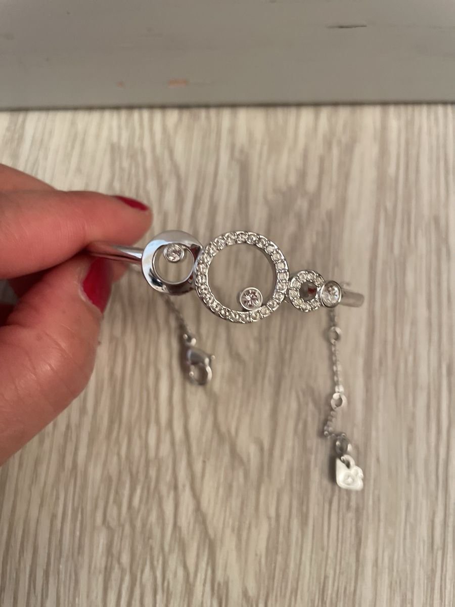 Swarovski Bracciali & Braccialetti: Swarovski Armreif mit Kristallen – Usato da Luzern venduto da MsErika 3