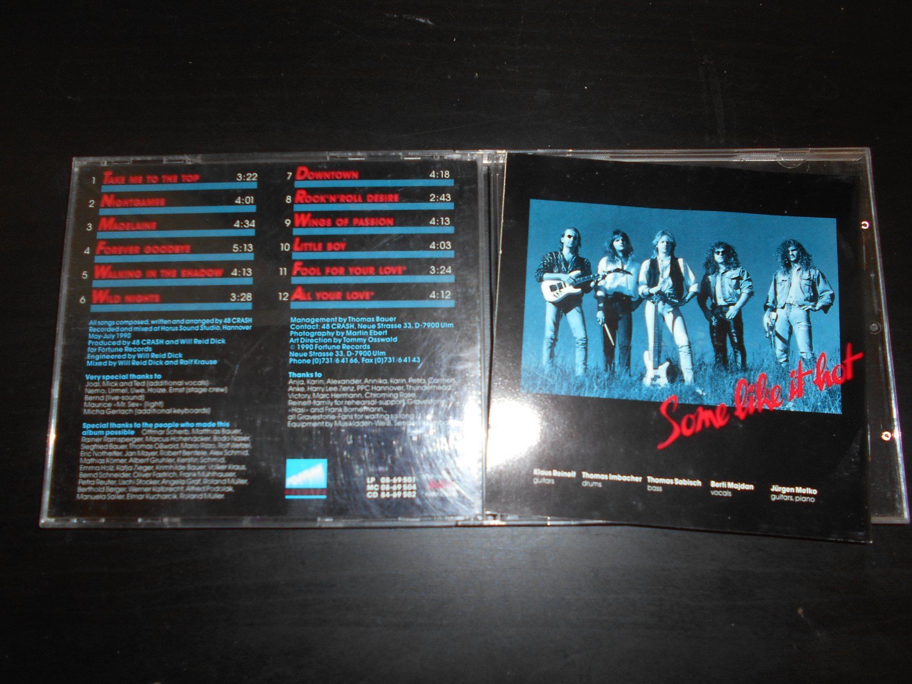 CD: 48 Crash – Some Like It Hot / 1990 – Usato da Aarberg venduto da witchhunter01 1