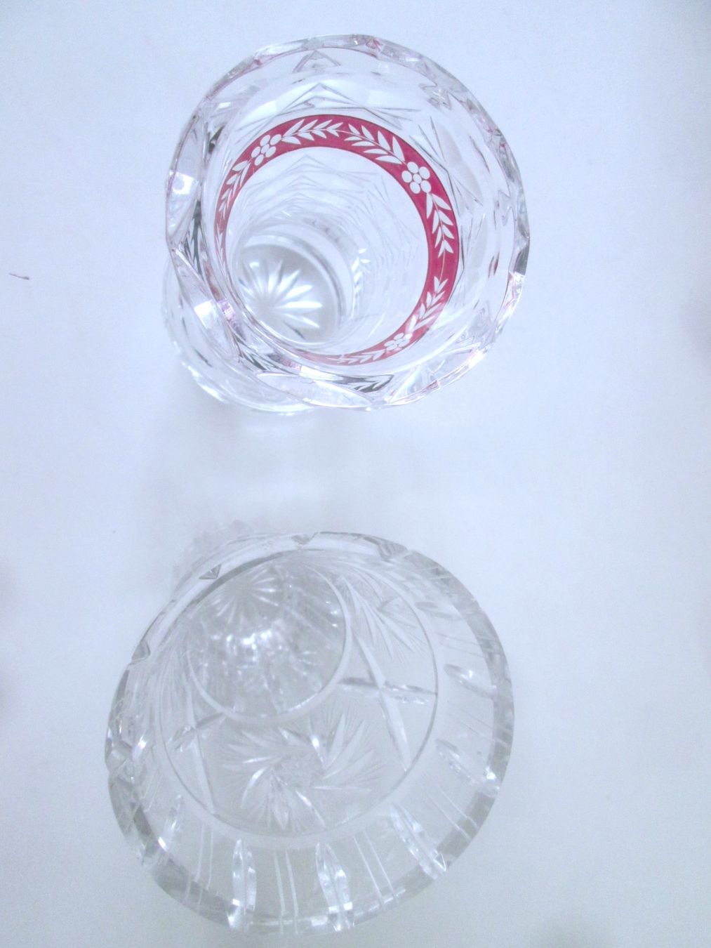 Vase & Récipients: 2 Glasvasen – D'occasion à Sementina par babucia 1