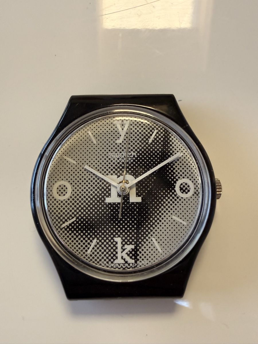 Swatch Orologi: Swatch Gehäuse leer Prototyp – Difettoso da Appenzell venduto da BumpRiver