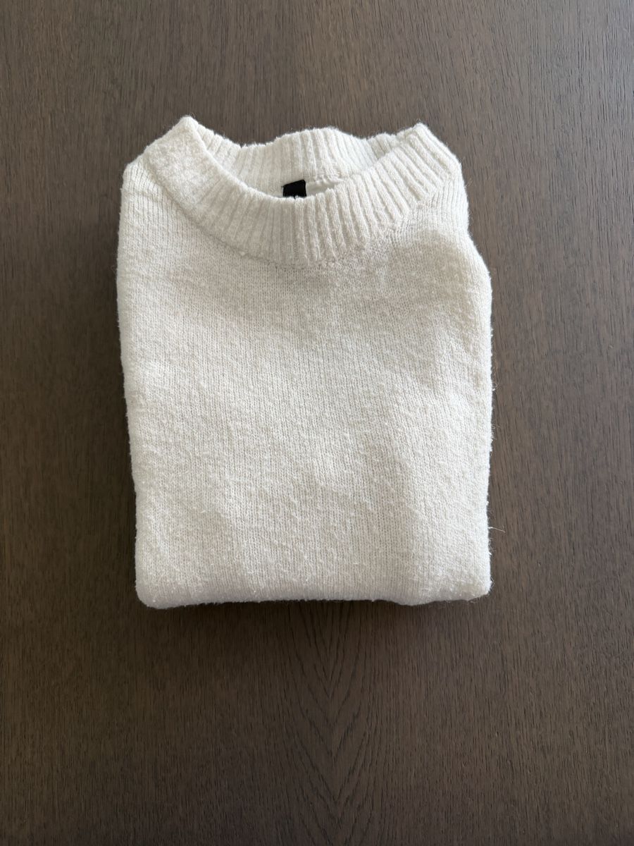 H&M Maglioni & Felpe: Pull blanc | H&M | bon état – Usato da Sion venduto da bis_fs8h 1