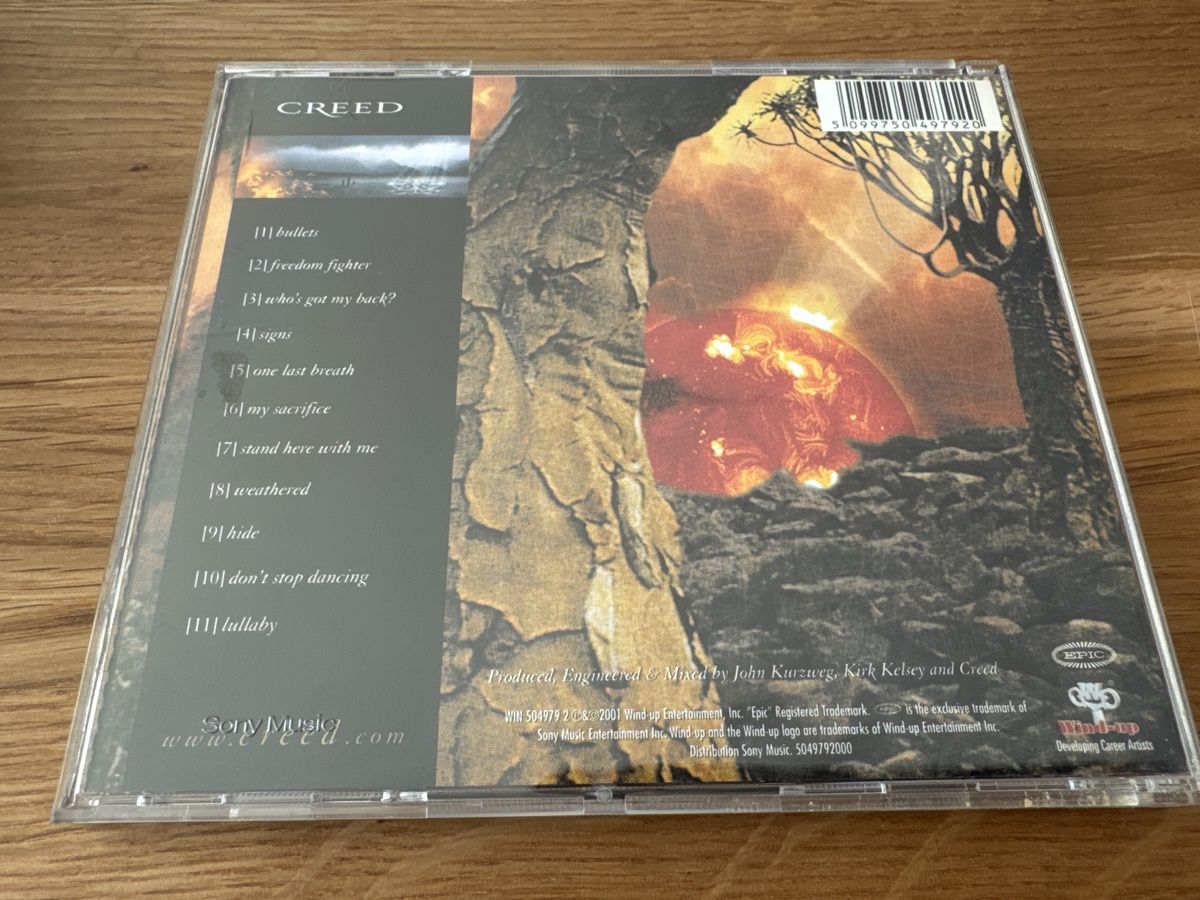 CDs: Creed - Weathered CD Alternative Rock Post-Grunge – Gebraucht aus Muhen von Kusi_ 1