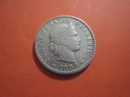 20  Rappen  1898  -vz   ( 50)