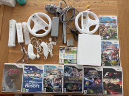 Nintendo Wii avec 9 jeux