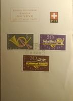 Lote sellos Suiza, Hoja 1949
