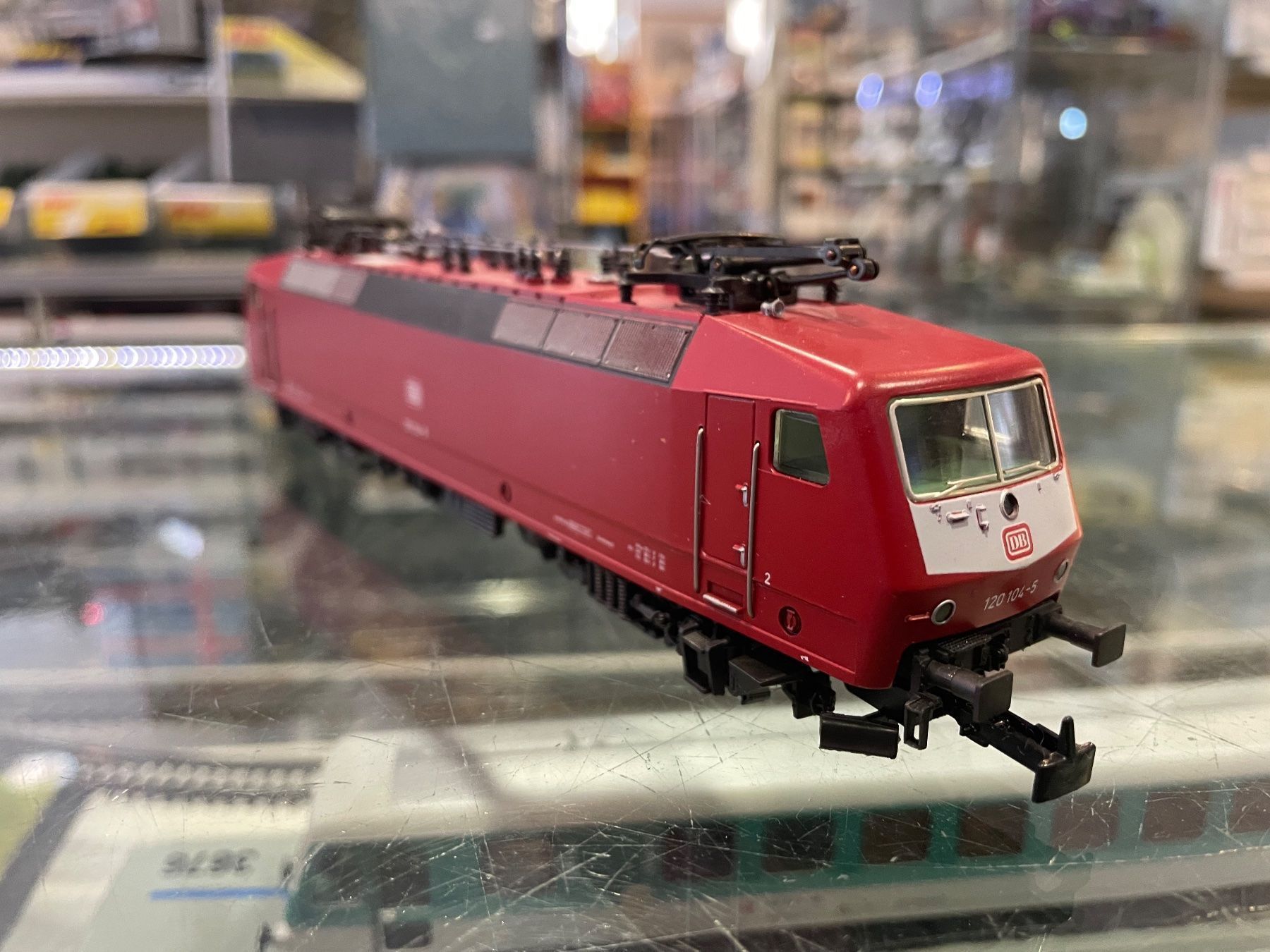 Märklin Modellini di ferrovie: Märklin 3654 Br 120.1 DB digital – Usato da Chiasso venduto da Carrara-Modellismo 1