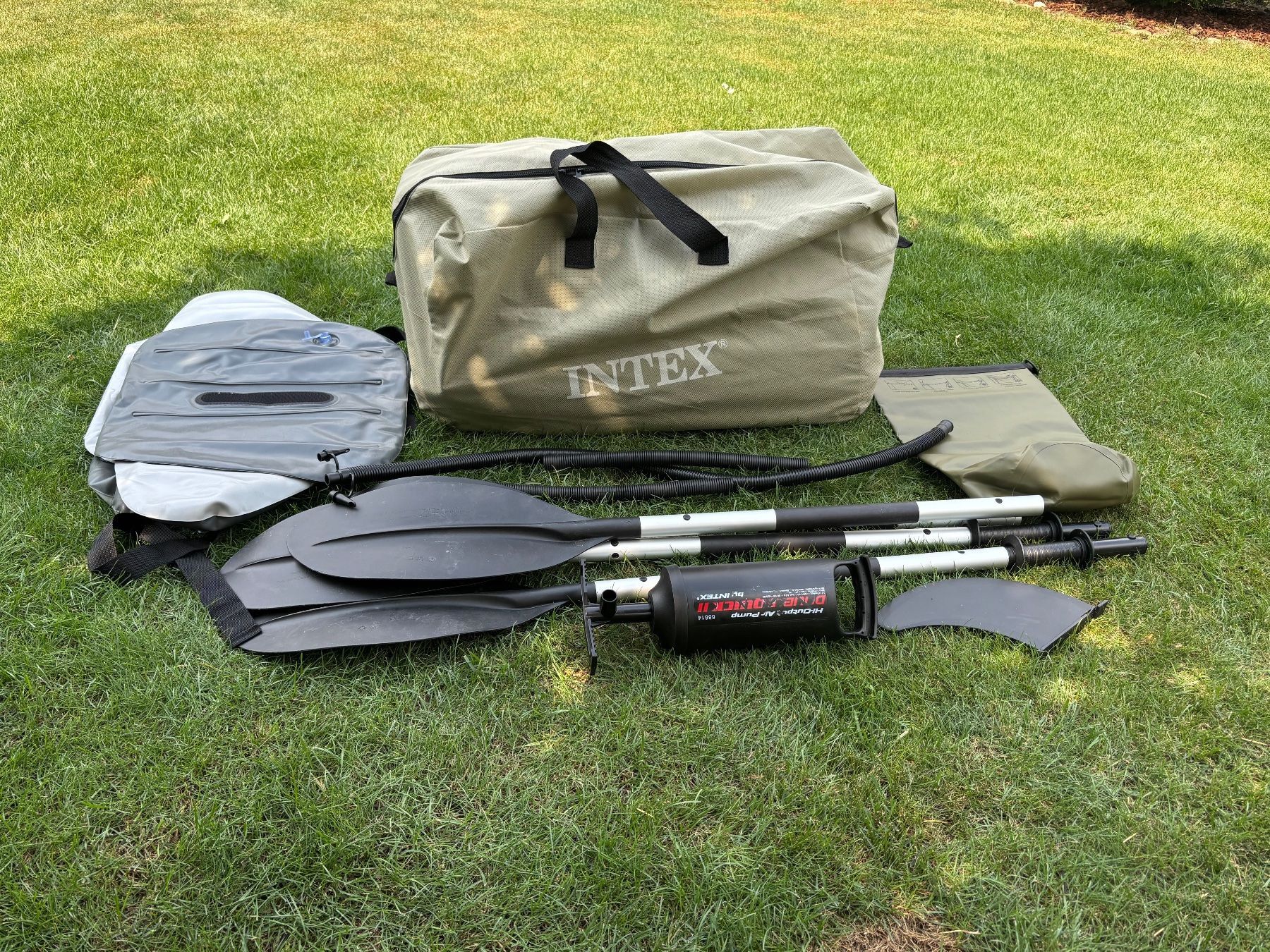 Bateaux: Aufblasbares Kajak Explorer K2 – D'occasion à Rietheim par agnieszka1150 1