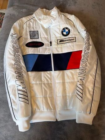 PUMA BMW Motorsport Jacke, Weiss, Gr. M, Herren