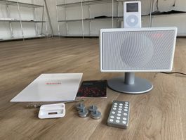 Geneva Sound System Model S Weiss – iPod Dock, Radio