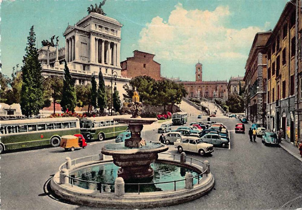 SALUTE di ROMA- cartoline d' ITALIA 1963 (Gebraucht) in Lufingen für ...