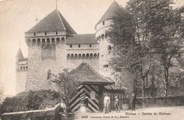 Chillon (VD) – Eingang des Schlosses
