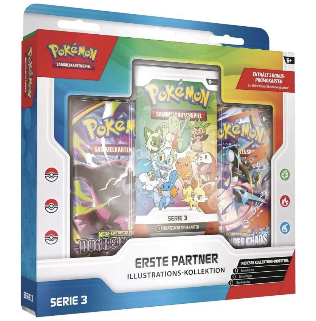 Pokémon First Partner Illustration Collection Series 3 EN (Neu und ...