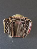 Vintage Accordion Lapel Pin.