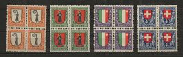 4er Block Serie Pro Juventute 1923 Postfrisch**  ohne Falz !
