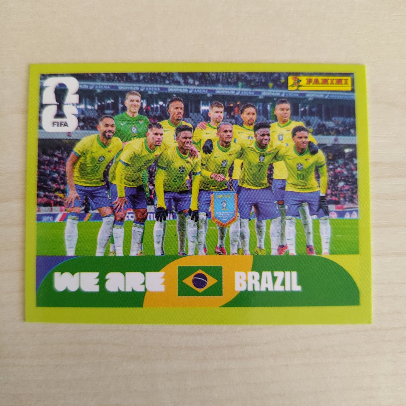 Panini Cartes à collectionner: TEAMFOTO, BRA 13, Panini WM 2026 – Neuf (Voir description) à Dietlikon par itmo