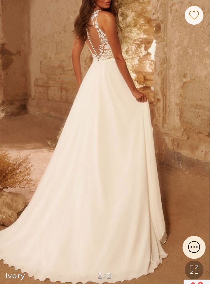 Robes: Wunderschönes Brautkleid, A-Linie – Neuf avec emballage d'origine à Widen par ALINSAB