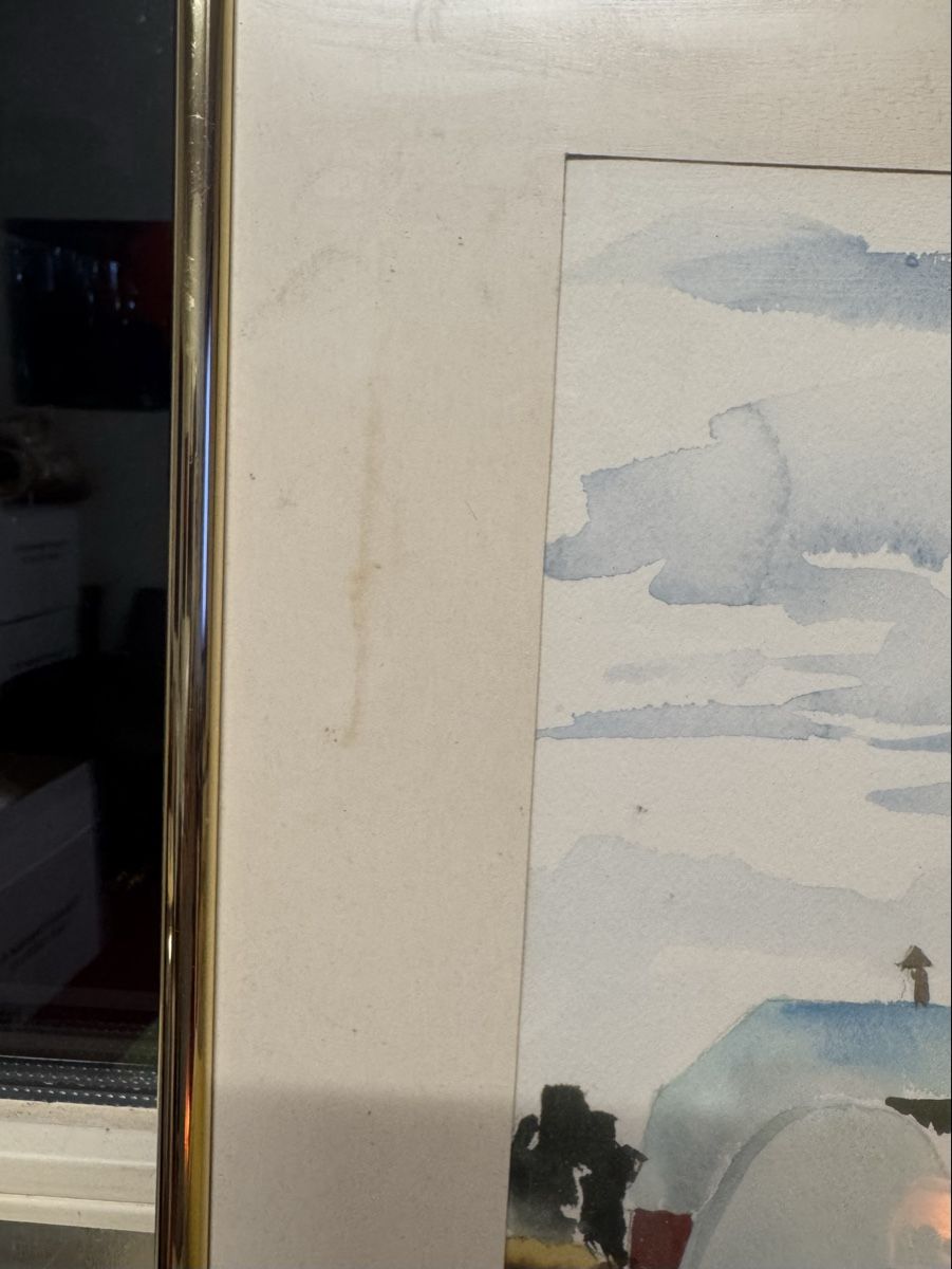 Dipinti: Aquarell Bild Hand signiert  – Usato da Schlieren venduto da Freundlich02 3