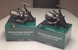 2x Shimano Medium Baitrunner Rollen LC 5500 XTB | NEU | OVP