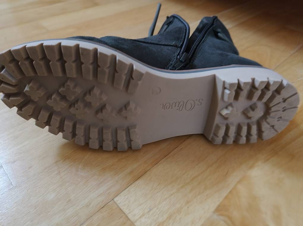 Chaussures femmes: Stiefel s.oliver grün – D'occasion à Hohenrain par mir_q5qs 1