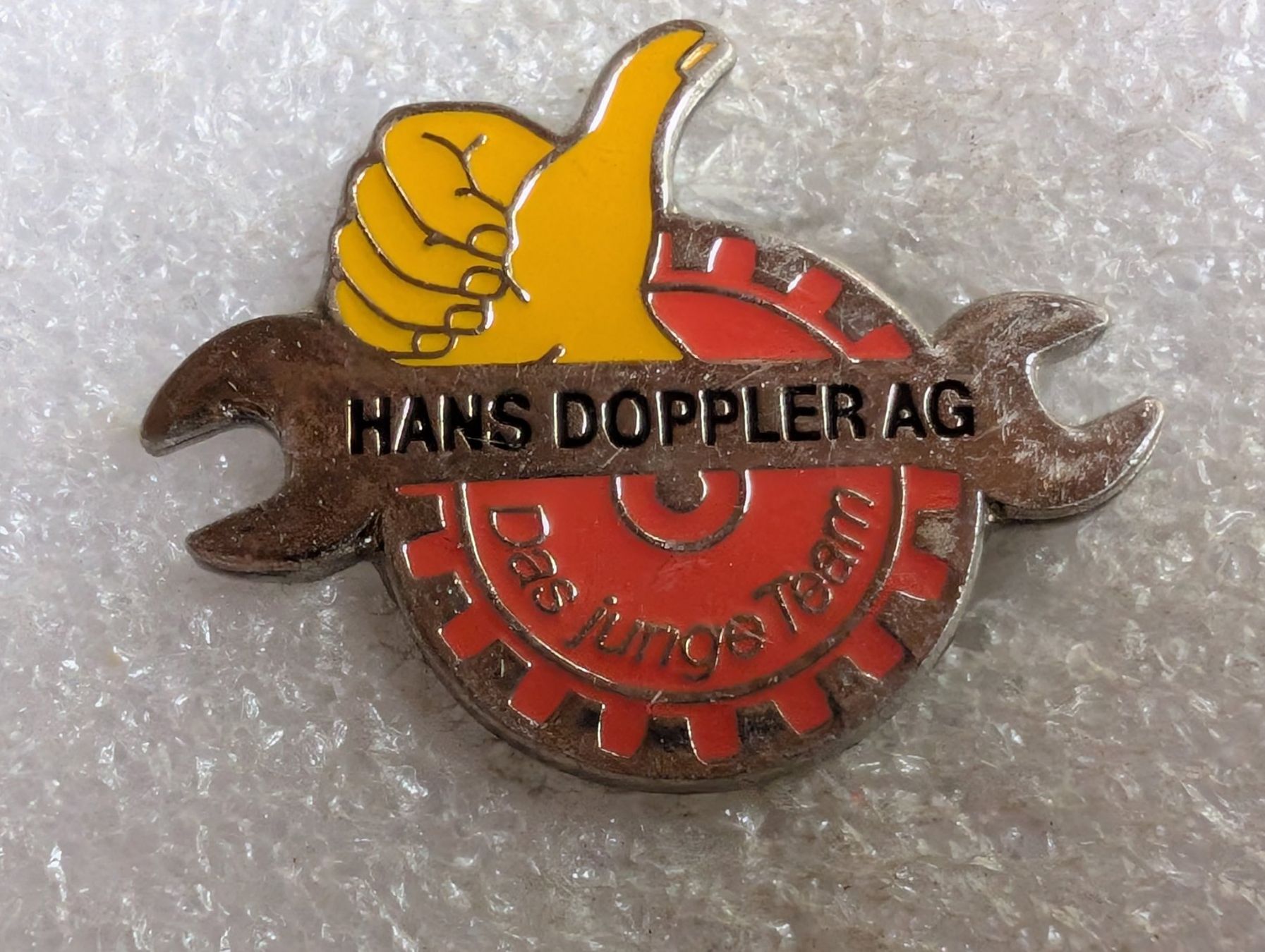Plaketten & Abzeichen: Ansteckpin 176: Hans Doppler AG – Gebraucht aus Oppligen von Pin-Fall-Shop