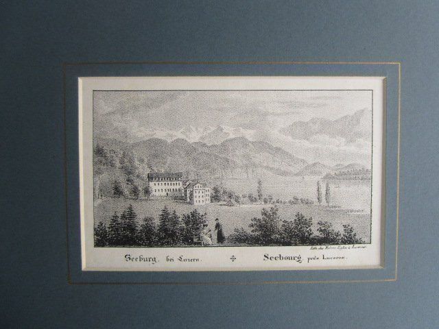 Stiche: Stich - Litho - Seeburg Luzern – Gebraucht aus Luzern von Horoskop1