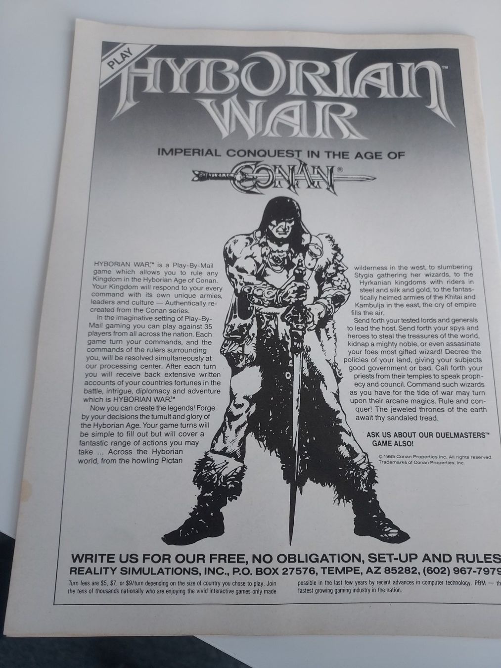 Fumetti: Conan Saga Nr. 29 – Usato da Dübendorf venduto da Seth2167 1