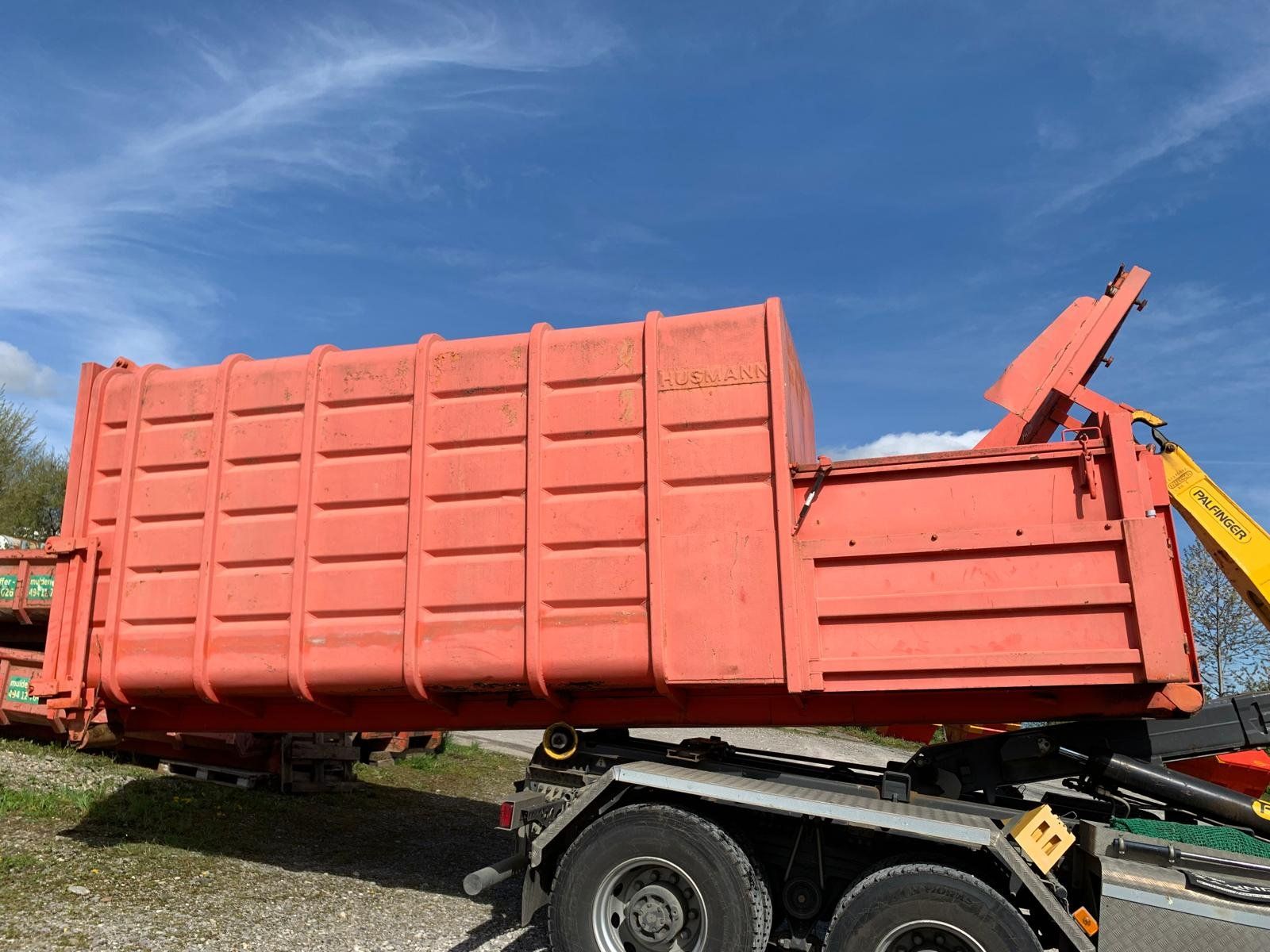 Contenitori edile: Presscontainer Husmann 22m3 – Usato da Schmitten FR venduto da fuego81