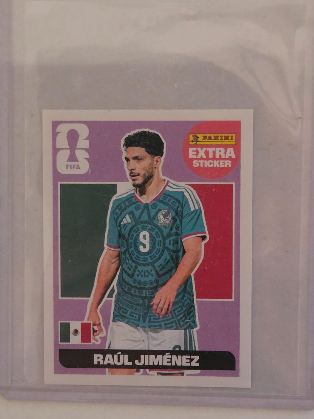 Panini Carte collezionabili: Panini WM 26 Extra Sticker Raul Jimenez – Usato da Zürich venduto da Tobi76