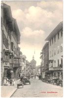 SCHAFFHAUSEN (mit Kindern) ins Dorf im Sommer ca. 1910 (SH)