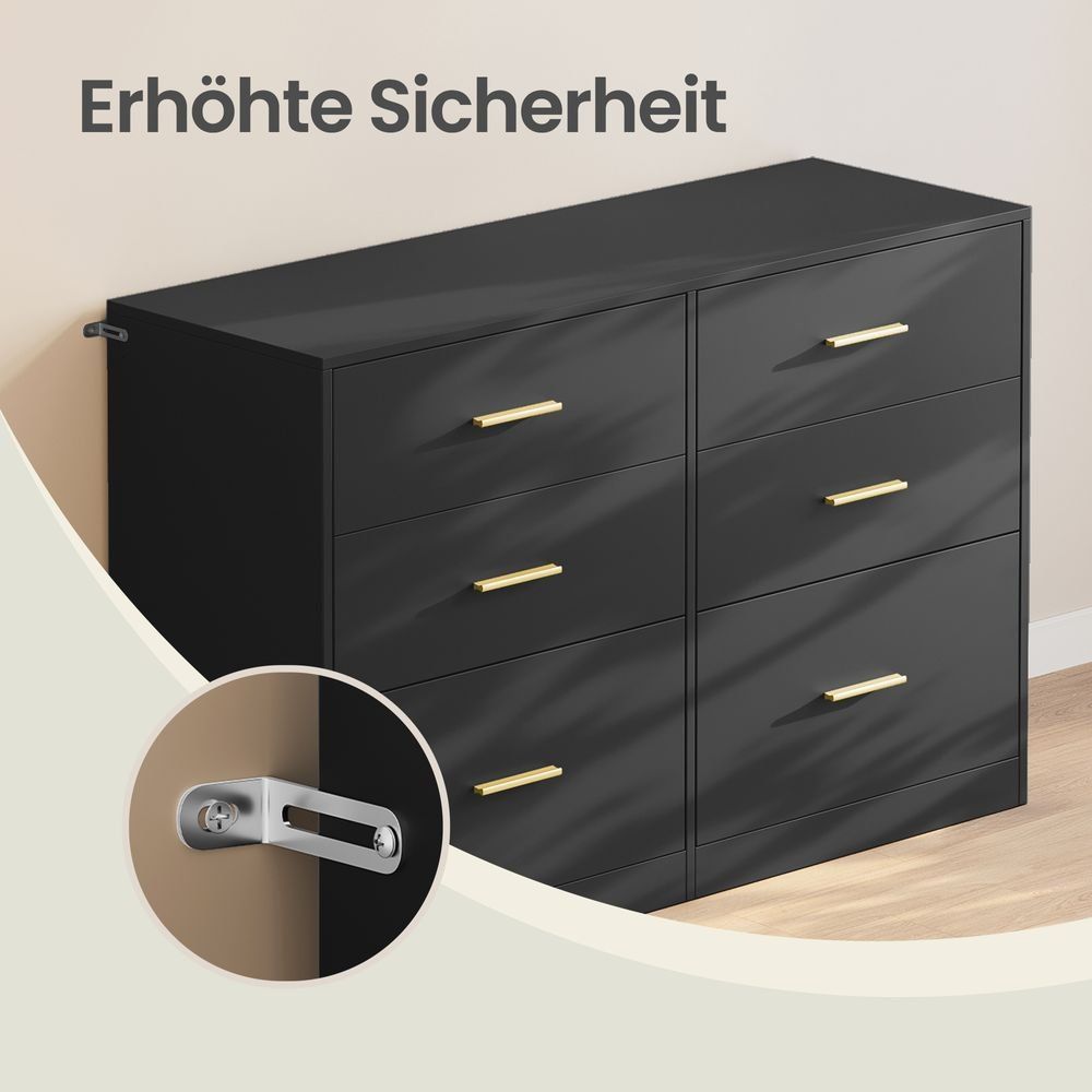 Commodes: Kommode mit 6 Schubladen VELORA – Neuf avec emballage d'origine à Lachen SZ par MAMORU-MOEBEL 6