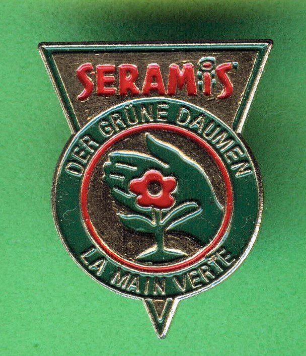 Plaketten & Abzeichen: SERAMiS  Blumenerde – Gebraucht aus Winterthur von Sammleroase